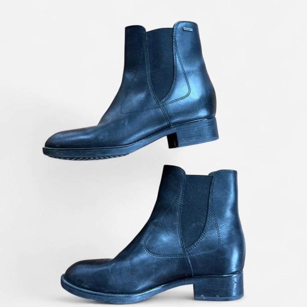 Geox Black Ankle Boots